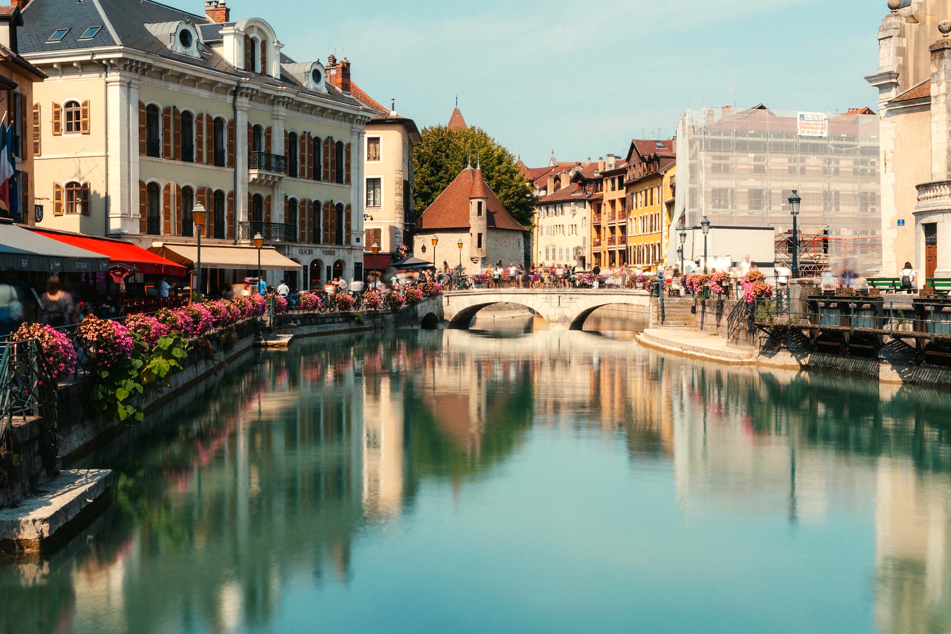 Rue du centre d'Annecy